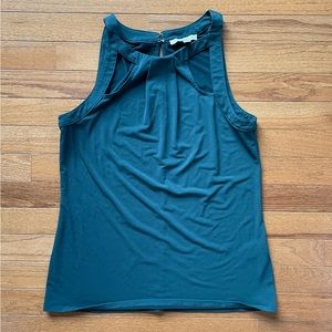 Beautiful Teal Sleeveless Blouse